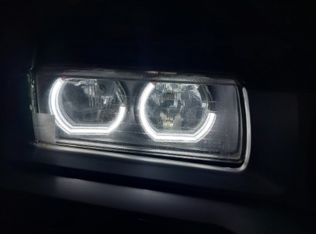 M4 style angel eyes for BMW E36