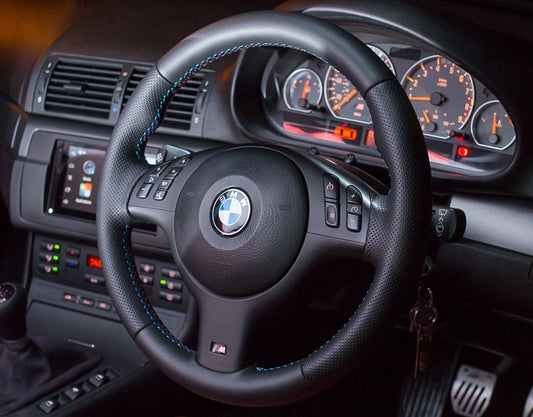 Steering wheel cover for E46 E39 m-tech