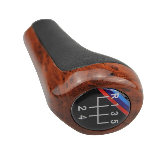 Wood 5 Speed Shift Knob For BMW